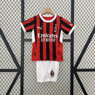 Maillot Ac Milan Enfant Domicile 2024/2025