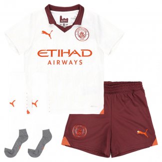 Maillot Manchester City Enfant Exterieur 2023/2024