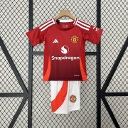 Maillot Manchester United Enfant Domicile 2024/2025